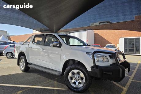 White 2015 Holden Colorado Crew Cab Pickup Ltz (4X4)
