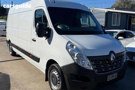 White 2017 Renault Master Van Lwb Mid (Rwd)