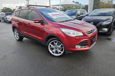 Red 2016 Ford Kuga Wagon Titanium (Awd)