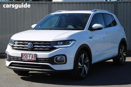 White 2022 Volkswagen T-Cross Wagon 85Tsi Style