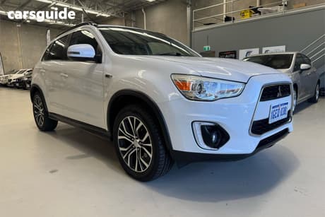 White 2016 Mitsubishi ASX Wagon Ls (2Wd)