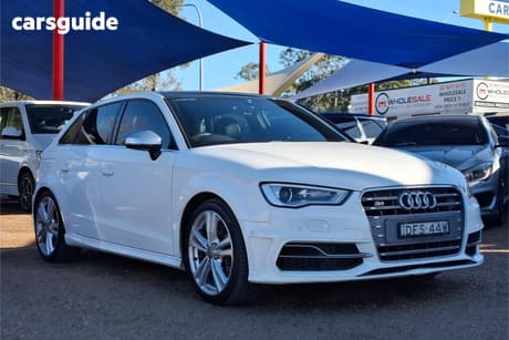 White 2016 Audi S3 Sedan 2.0 Tfsi Quattro