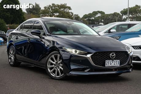 Blue 2020 Mazda 3 Sedan G25 Astina