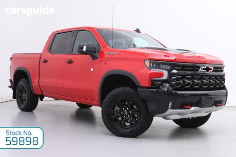 Red 2024 Chevrolet Silverado Crew Cab Pickup 1500 Zr2