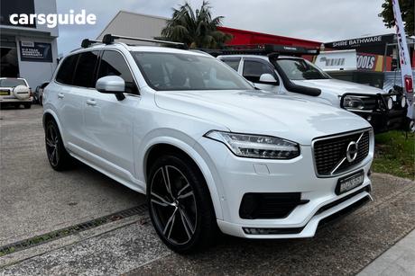 White 2019 Volvo XC90 Wagon D5 R-Design
