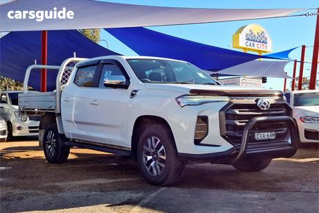 White 2022 LDV T60 Double Cab Utility Max Luxe (4X4)