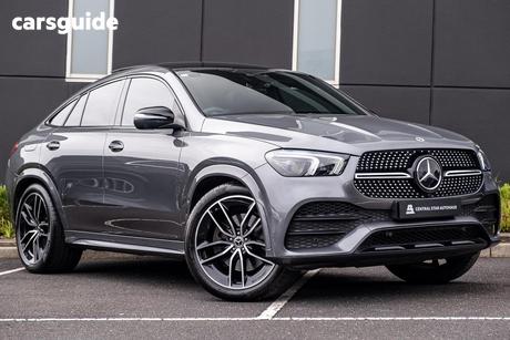 Grey 2021 Mercedes-Benz GLE450 Coupe 4Matic (Hybrid)