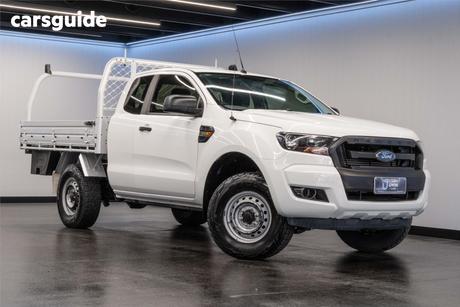White 2016 Ford Ranger Crew Cab Pickup Xl 2.2 Hi-Rider (4X2)