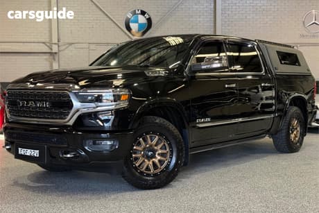 Black 2021 RAM 1500 Crew Cab Utility Limited Rambox Launch Ed (Hyb)