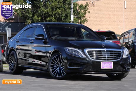 Black 2015 Mercedes-Benz S-Class Sedan S400 AMG LINE (HYBRID)