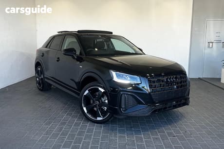 Black 2026 Audi Q2 SUV 35 TFSI S LINE EDITION F