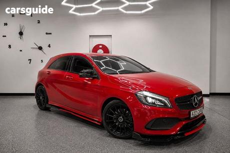 Red 2018 Mercedes-Benz 200 Hatch 176 MY18