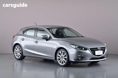 Silver 2014 Mazda 3 Hatchback Sp25