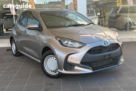 Grey 2022 Toyota Yaris Hatch