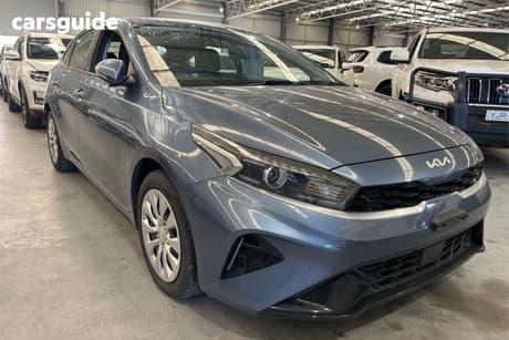 Blue 2022 Kia Cerato Hatchback S