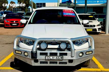 White 2016 Ford Territory Wagon Ts (4X4)