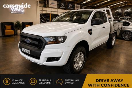 White 2016 Ford Ranger Super Cab Chassis Xl 2.2 Hi-Rider (4X2)