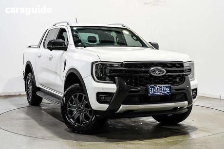 White 2022 Ford Ranger Double Cab Pick Up Wildtrak 2.0 (4X4)