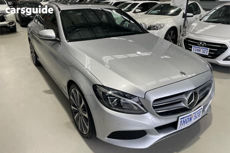 Silver 2018 Mercedes-Benz C200 Sedan Edition C