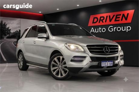 Silver 2014 Mercedes-Benz ML350 Wagon Cdi Bluetec (4X4)