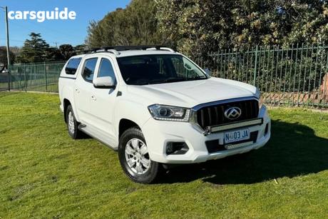 White 2019 LDV T60 Double Cab Utility Pro (4X4)
