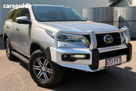 Silver 2021 Toyota Fortuner Wagon Gxl