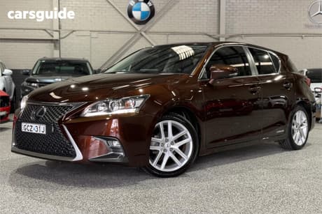 Bronze 2018 Lexus CT200H Hatchback Luxury Hybrid
