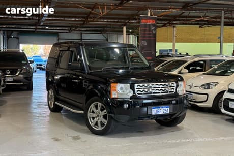 Black 2009 Land Rover Discovery 3 SUV SE MY09