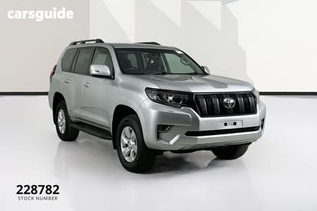 Silver 2018 Toyota Landcruiser Prado Wagon Gxl (Prem Int) (4X4)