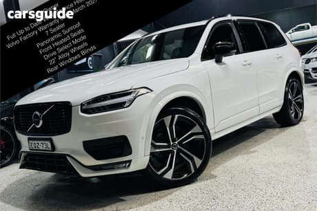 White 2022 Volvo XC90 Wagon B6 R-Design Mhev