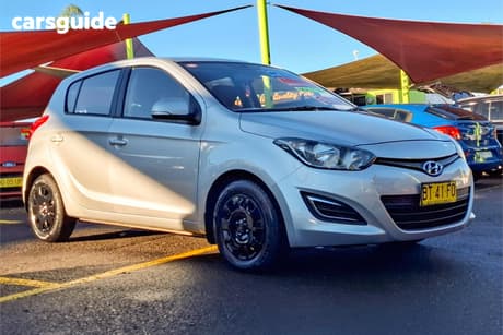 Silver 2012 Hyundai I20 Hatchback Active