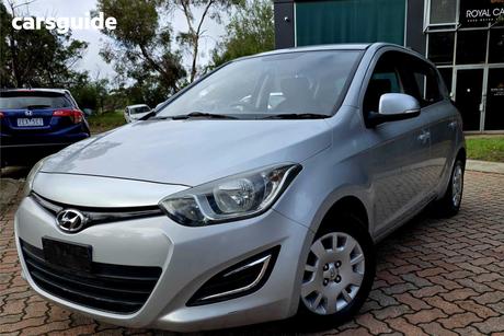 Silver 2013 Hyundai I20 Hatchback Active