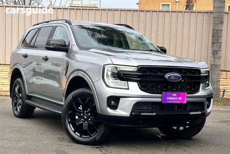 Silver 2025 Ford Everest Wagon Sport (4Wd)