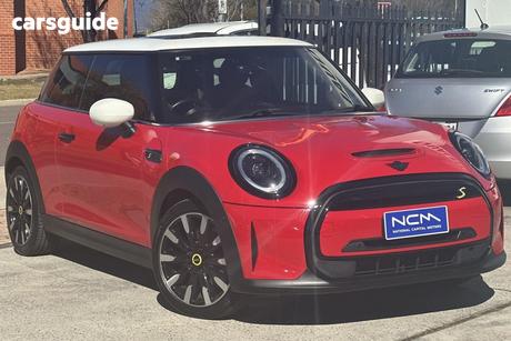 Red 2021 Mini Cooper Hatchback Se Mini Yours 3D Hatch