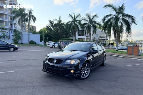 Black 2010 Holden Commodore Sportswagon Ss-V