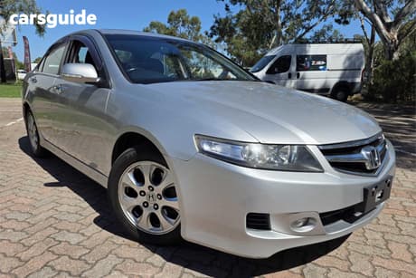 Silver 2006 Honda Accord Euro Sedan Euro