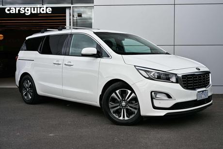 White 2019 Kia Carnival Wagon Sli