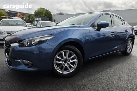 Blue 2016 Mazda 3 Sedan Touring