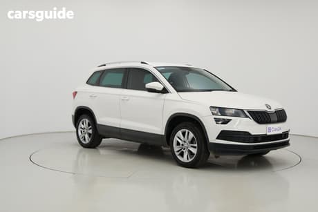 White 2021 Skoda Karoq Wagon Style