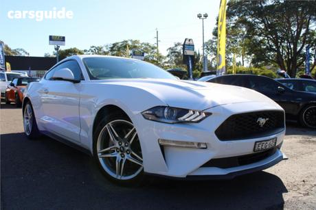 White 2019 Ford Mustang Coupe Fastback 2.3 Gtdi