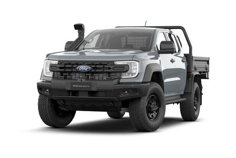 Grey 2026 Ford Ranger Dual Cab Chassis Super Duty (4X4)