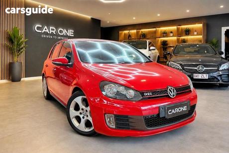 Red 2012 Volkswagen Golf Hatchback Gti