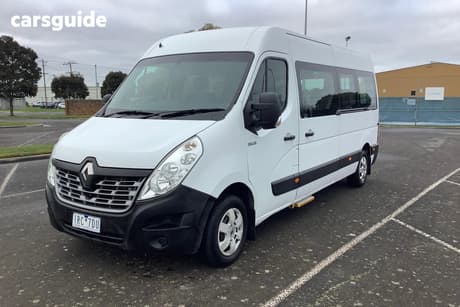 White 2020 Renault Master Bus Pro Lwb Fwd (110Kw)