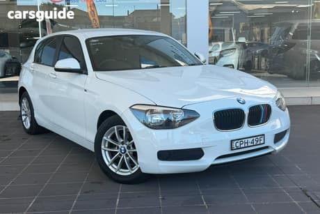 White 2013 BMW 116I Hatchback 16I