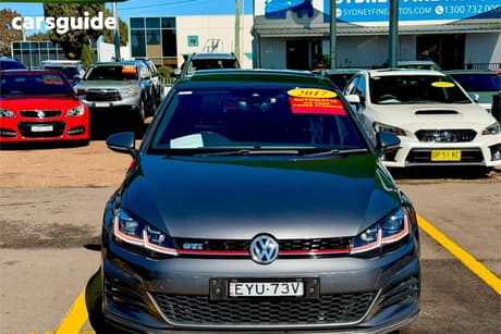 Grey 2017 Volkswagen Golf Hatchback Gti