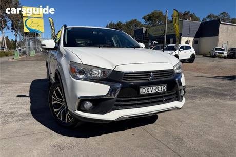 White 2017 Mitsubishi ASX Wagon Ls (2Wd)