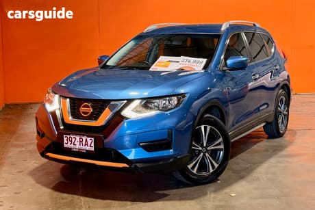 Blue 2021 Nissan X-Trail Wagon St-L (2Wd)