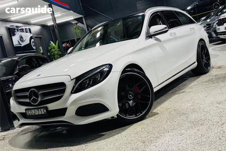 White 2016 Mercedes-Benz C250 Wagon
