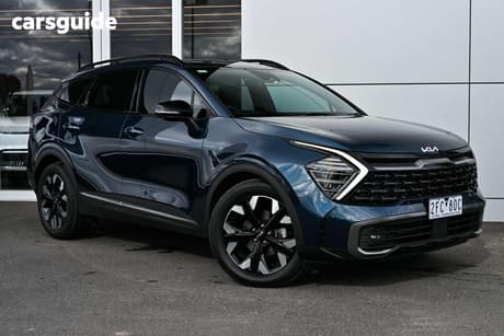 Blue 2025 Kia Sportage Wagon Gt-Line (Awd)