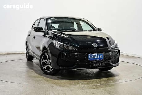 Black 2025 MG MG3 Hatchback Essence